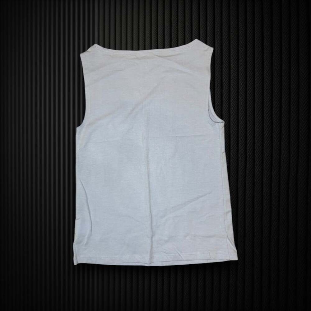 Light Powder Blue Sleeveless Muscle Tank Top Women’s XS - Picture 3 of 3